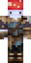 Mushroom Warrior full Minecraft skin preview