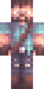 Future Steve full Minecraft skin preview
