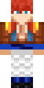 Super Saiyan 4 Gogeta (goku) full Minecraft skin preview