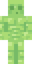 Muscular Slime full Minecraft skin preview