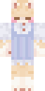 Cat In A Dress full Minecraft skin preview