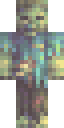 Realistic Zombie full Minecraft skin preview