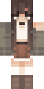 Forest Adventurer full Minecraft skin preview
