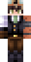 Steampunk Aviator full Minecraft skin preview