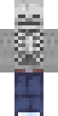 Mr. Skelly full Minecraft skin preview