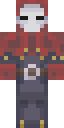 Dungeon Jester full Minecraft skin preview