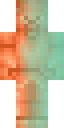 Oxidized Copper Steve full Minecraft skin preview