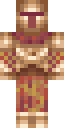 Golden Paladin full Minecraft skin preview