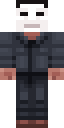 Michael Myers full Minecraft skin preview