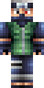 Kakashi Hatake (naruto) full Minecraft skin preview