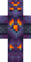 Purple Warden full Minecraft skin preview