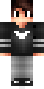 Shadow Hoodie full Minecraft skin preview