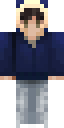 Winter Hoodie full Minecraft skin preview
