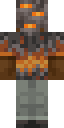 Creaking Mask full Minecraft skin preview
