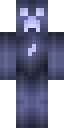 Moon Creeper full Minecraft skin preview