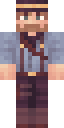 Arthur Morgan full Minecraft skin preview