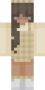 Plaid Girl full Minecraft skin preview