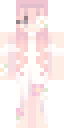 White Dress full Minecraft skin preview