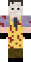 Leatherface full Minecraft skin preview