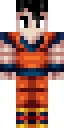 Mystic Gohan (goku) full Minecraft skin preview