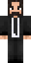 John Wick full Minecraft skin preview