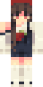 Strawberry Overalls full Minecraft skin preview
