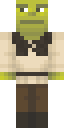 Confused Shrek full Minecraft skin preview