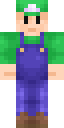 Luigi Jr full Minecraft skin preview