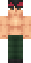John Rambo full Minecraft skin preview