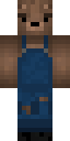 Farmer Bear full Minecraft skin preview