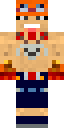 Portgas D. Ace (luffy) full Minecraft skin preview