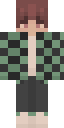 [ DEMON SLAYER ] Tanjiro themed 2.0 Minecraft skin