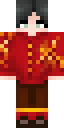 New Year Guest full Minecraft skin preview