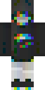 Glitch full Minecraft skin preview