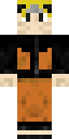 Naruto full Minecraft skin preview