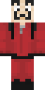 Money Heist full Minecraft skin preview
