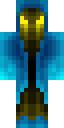 Blue Mage Minecraft skin