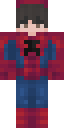 Spiderman Suit full Minecraft skin preview