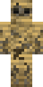 Mummy Husk Minecraft skin