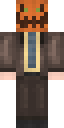 Pumpkin Dwight full Minecraft skin preview
