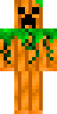 Pumpkin Creeper Minecraft skin
