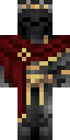 Midnight Warrior full Minecraft skin preview